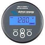 Victron Energy BMV-712 Smart Battery Monitor with Shunt - 6.5-70 VDC - Display, Bluetooth and Detailed in-App insights- Grey