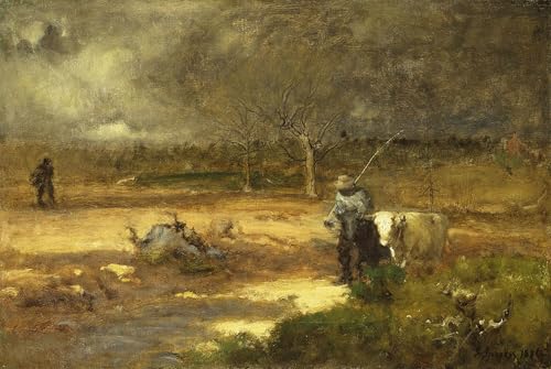 Imagen de lienzo George Inness cuadro pintura murales decor SERENDIPITP decoraciones del hogar