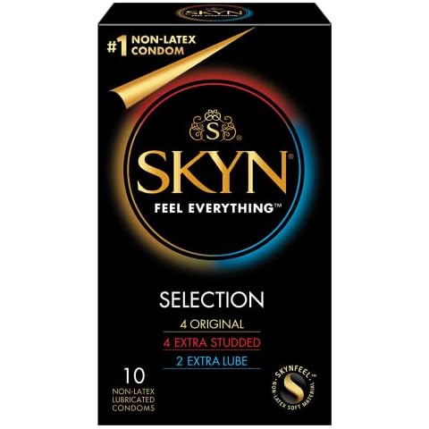 SKYN Selection Non-Latex Lubricated Condom Variety Pack, 10 Count (2076404) Cover