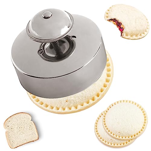 Comparison: Best Sandwich Cutter And Sealer 8 Sandwich Cutter, Sandwich Cutter and Sealer, Sandwich Maker, Peanut Butter and Jelly Sandwiches Tool/PBJ Cutter, Sandwich Maker for Kids, for Thanksgiving/Christmas Day