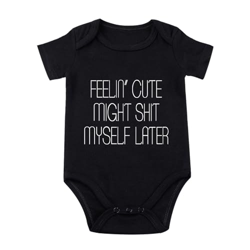 Image of listery Funny Romper Cute Novelty Infant Baby Bodysuit Funny Baby infant Pregnancy Announcements