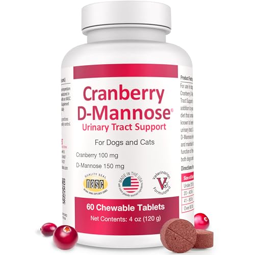Cranberry D-Mannose Urinary Tract Supplement...