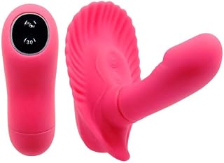 Estimulador Clitoriano Concha com Pênis 30 Vibrações - Fancy Clamshell Pretty Love