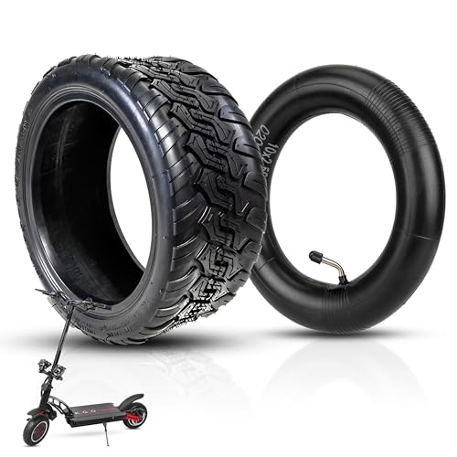 ANSENI Copertura 85/65-6.5 e telecamere ad aria 10 pollici,Pneumatico 10 pollici per monopattino elettrico, ruota di ricambio per monopattino elettrico kugoo G Booster /G2 pro (1 ruota)