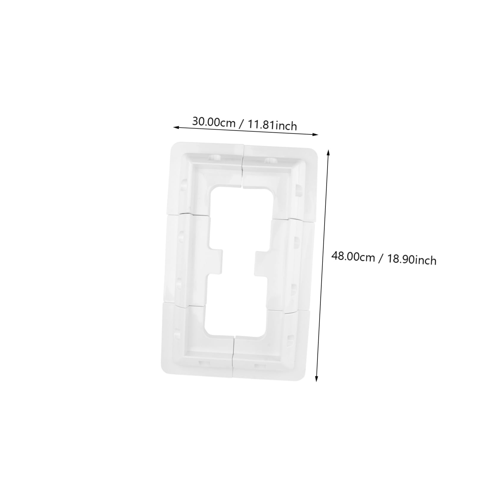 1set Supporto Solare per Pannelli da Bianco per Yacht e Camper Montaggio e Resistente agli UV