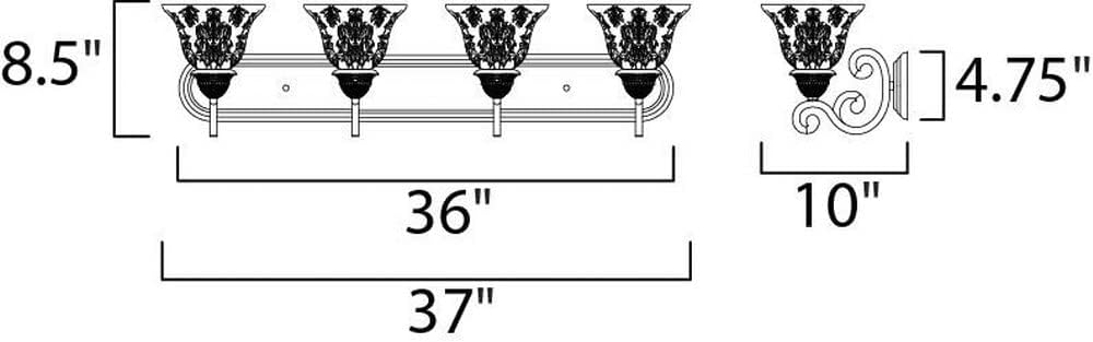 Maxim Symphony - 4 Light Bath Vanity