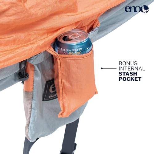 Image of ENO, Eagles Nest Outfitters DoubleNest Lightweight Camping Hammock, 1 to 2 Person, Special Edition Colors, ATC