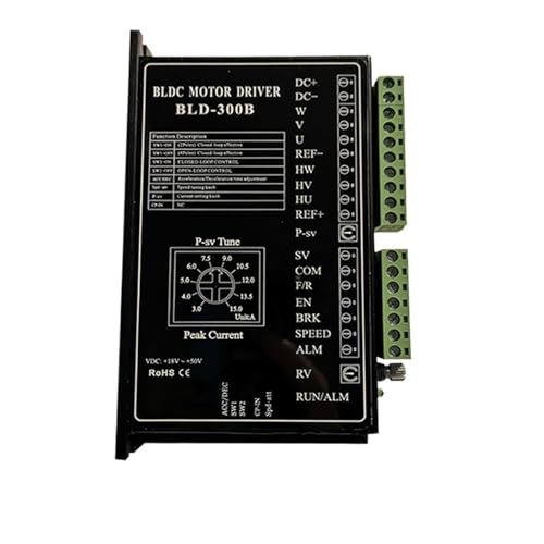 Driver BLDC 300W BLD-300B avec contrôle de couple dynamique et protection thermique
