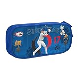 大谷翔平 野球 ペンケース 筆箱 可愛い 便利 文房具 小物入れ 小学生 中学生 高校生 子供 オフィス用 万年筆 消しゴム ペン おしゃれ 化粧品収納 アクセサリー収納 筆入れRICANTY(リカンティ)