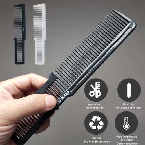 Bekecidi-Premium-Plastic-Hair-Cutting-Comb--Flat-Top-Clipper-Comb--Stylish-Barber-Tool--Great-for-Men-and-Women--Portable-and-Durable