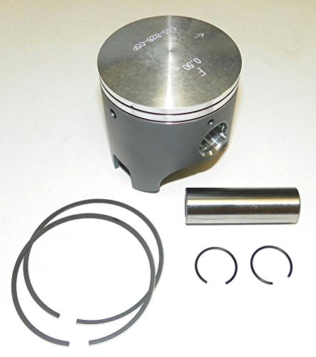RAREELECTRICAL 1998-2005 Yamaha Gp800 Gp800r Xl800 Xlt800 Platinum Piston Kit Compatible With Yamaha Waverunner 800Cc 2-Cyl Power Valve 2-Stroke 66E Engine 1.00Mm Over 80.90Mm 66E-11631-00-90