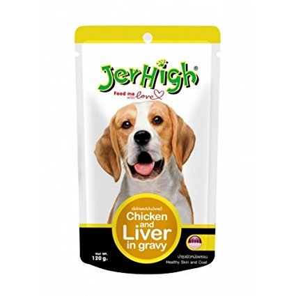 Jerhigh Chicken & Liver in Gravy 120g (Pack of 12) (B07D6V6PY6) Amazon Price History, Amazon Price Tracker