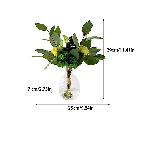 Decoration florale haut de gamme avec bouquet vase de simulation - 3
