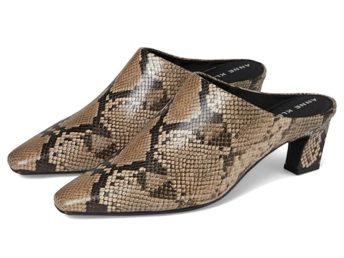 Anne Klein Womens Solid Canvas Mules