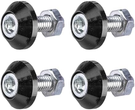 4 Billet Marine License Plate Frame Bolts – Motorcycle Tag Fasteners For Custom Plate Mounting