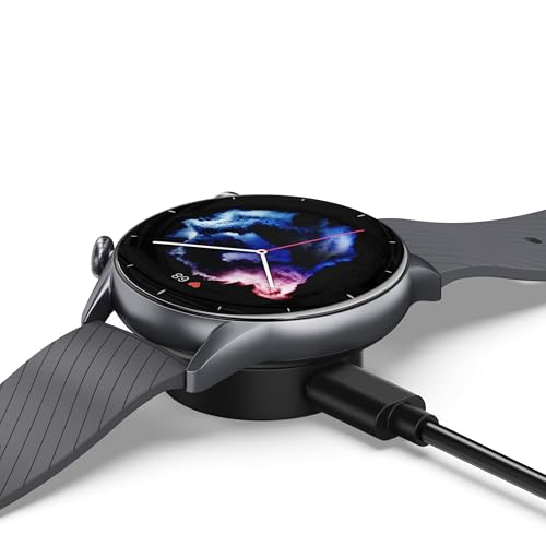 Image of Tobfit Charger for Amazfit Bip 6 /Active 2, Magnetic Charging Cable Cord for Active 2, Amazfit Bip 6 Smart Watch (3.3ft /1m)