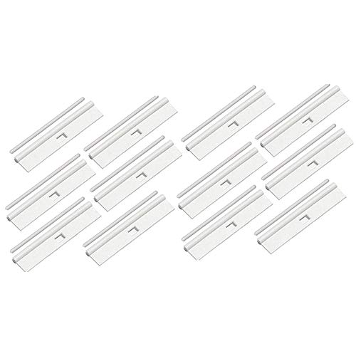 YINSONG Accessoires pour Stores Verticaux - Cintre pour Store à Enrouleur Vertical, Blanc, 12 Pcs Cover