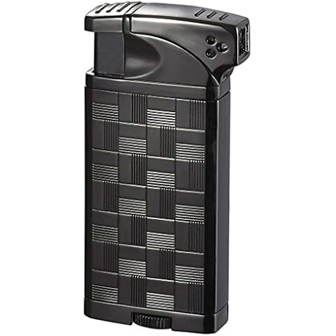 Visol Coppia All-in-One Gunmetal Cigar, Cigarette and Pipe Lighter Cover