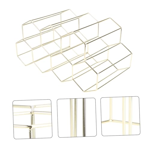 Soporte metálico para vino COLLBATH, capacidad 7 botellas miniatura 5
