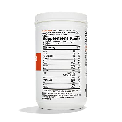 365 By Whole Foods Market, Nutritional Yeast, 15.9 Ounce #TOP1