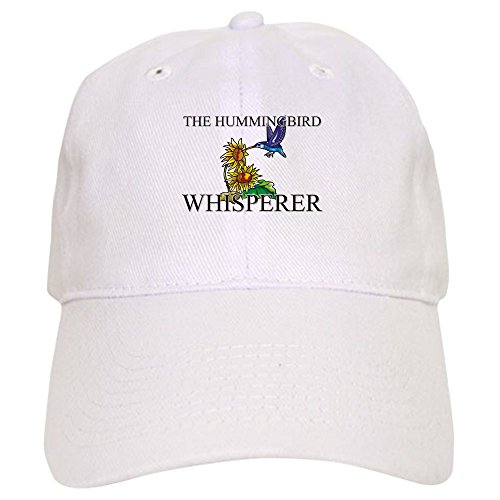 CafePress The Hummingbird Whisperer Cap Unique Adjustable Baseball Hat White