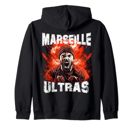 Marseille - Camiseta para fans de Marsella Ultra Tradition Sudadera con Capucha