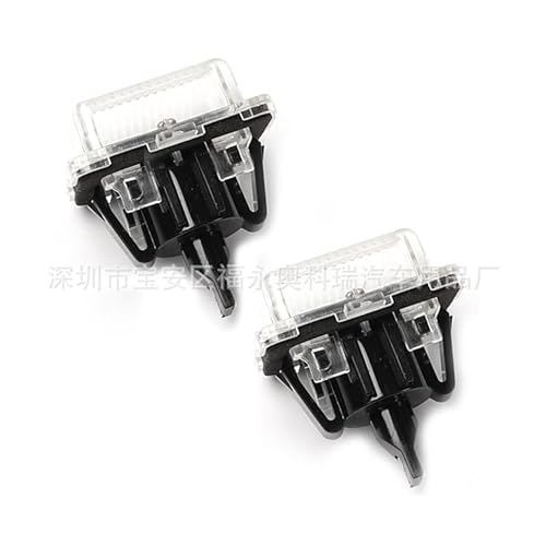 2 Pcs LED Número de matrícula Luz Canbus Nenhum erro para Mercedes Benz C S E CL Classe W204 W221 W2
