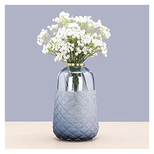 Vase en verre à motif de pétoncles pour valoriser un meuble simple - 2