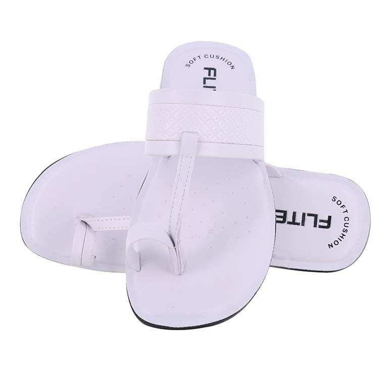Image of FLITE Men's Slippers /Kohlapuri Sandals for Men /Leather Slippers for Gents