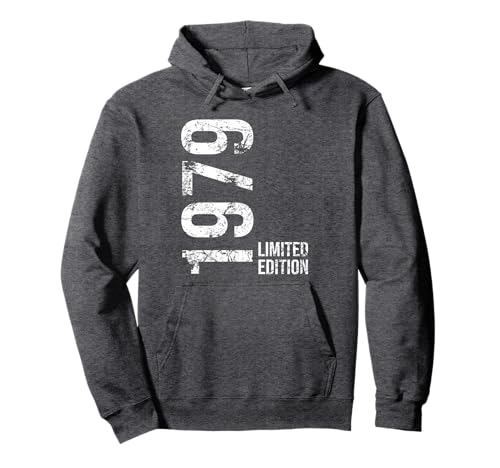 Limited 47th Birthday Man Edition Woman 47 Years 1979 Gifts Pullover Hoodie