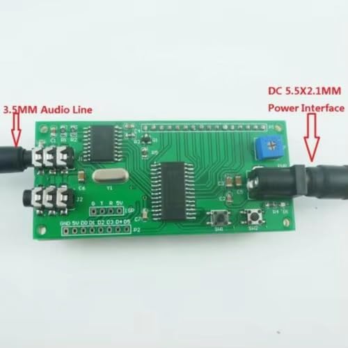 Décodeur de tonalités DTMF MT8870 avec écran LCD pour affichage voix audio - 2