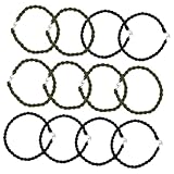 GAROZATION ブーツバンド レギンススト 10個パック 伸縮性ロープ サイクリング スキー ハイキング ブーツバンド アウトドア用品