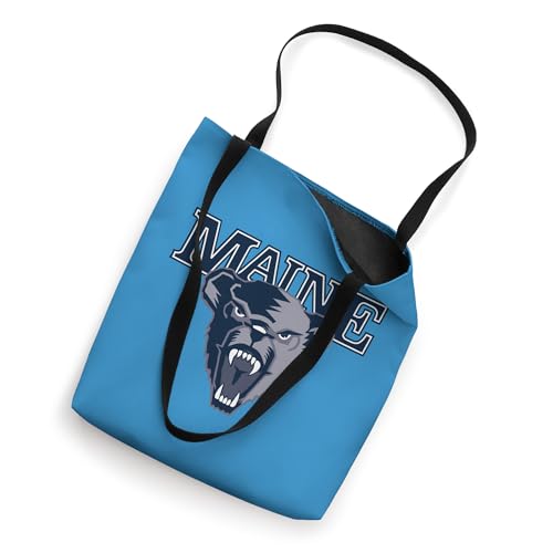 Bolso tipo tote de la Universidad de Maine Black Bears para fanáticos del deporte miniatura 2