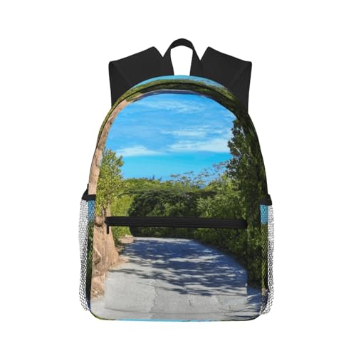 Mochila plegable ultraligera para viaje 20L negra