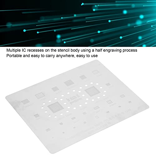 BGA Reballing Stencil Phone Tin Reballing Stencil CPU Tin Planting Template for A53 Series - Image 4