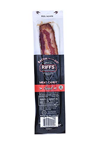 Bacon On The Go - Riffs Smokehouse 12 Slice Carton: Sweet