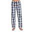 F26002 Dark Navy White Plaid