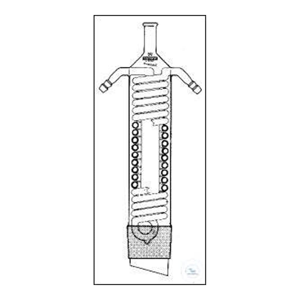 Dimrothkühler für Soxhlet, 1000 ml, 250 mm, Kern NS 71/51