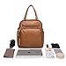 MINTEGRA Women’s Fashion PU Leather Backpack Ladies Casual Bag Daypack Briefcase Strap