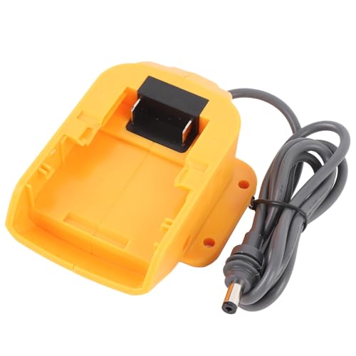 Gedourain El Adaptador de Cable de Alimentación de CC Conecta de Manera Eficiente una Batería de 18 V y 20 V a una Antena Parabólica para Uso Profesional, Liviano y Portátil para Actividades Al Aire