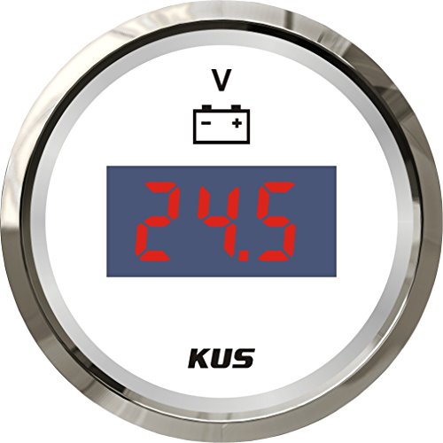 KUS Digital voltímetro voltaje calibre 9-32V 52mm (2 