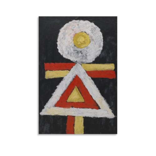Expressionnisme abstrait Marsden Hartley tableau art mural g&eacute;om&eacute;trique moderne toile 50x75