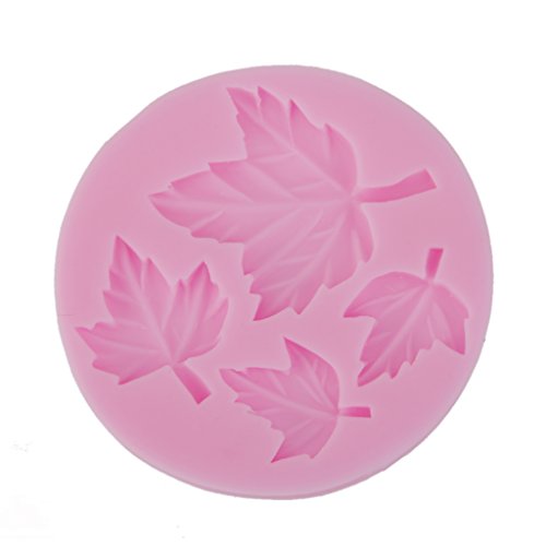 Forma Foglia d'acero Stampo Silicone Fondente