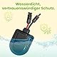 Offgridtec 1-Wege Solar Kabel Dachdurchführung für Kabeldurchmesser 13mm-18mm, Wasserdicht & Staubdicht ABS Kunststoff für Dach- und Außeneinsatz, Für Wohnmobile & Fahrzeuge, 15x10x5 cm - Schwarz