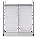 Giantex 12 Drawer Rolling Storage Cart Tools Scrapbook Paper Office School Organizer (White)
