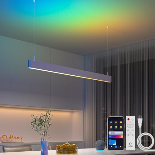 Lumary 48-Inch Wi-Fi Dimmable Pendant Light