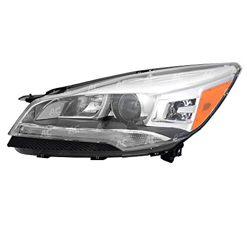 FO2502311 Headlight Assembly Driver Side for 2013 - 2016 Ford Escape HID w/Cover