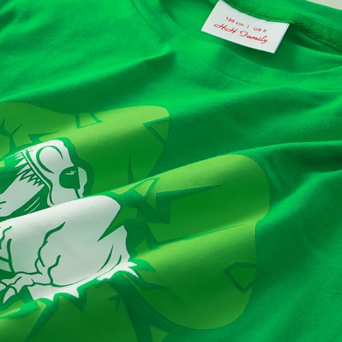 Image of Kids St. Patrick's Day Shirt Boys and Girls Green T-Shirt Clothing 4-12 Years