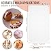 Flat Round Disc Silicone Mold Baking Tray 2 Sizes for Mini Tart Cookie Dessert Chocolate Caramel Candy Epoxy UV Resin Jewelry Soap