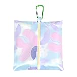 rainbowstar 2 Pack Ostomy Supplies Bags Ostomy Accessory Pouch Waterproof Ostomy Travel Bag for Colostomy Ileostomy Urostomy, Light Purple, S